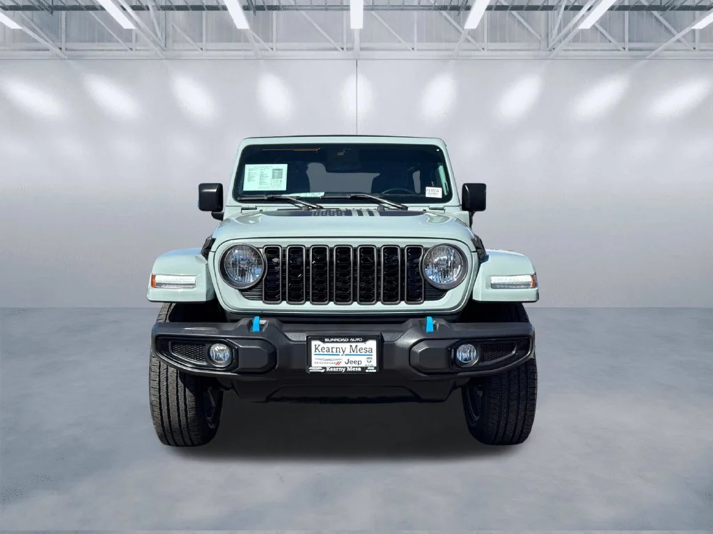 Used 2024 Gray Jeep Sport S 4xe image 2