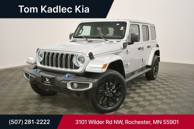 Pre-Owned 2024 Jeep Wrangler Sahara 4xe 4D Sport Utility in
