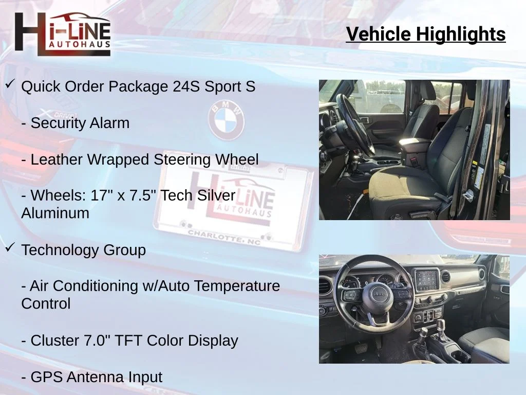 Used 2020 Gray Jeep Unlimited Sport S image 12