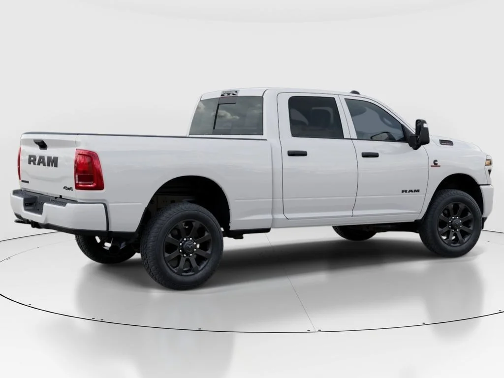 New 2027 Bright White Clear-Coat Exterior Paint RAM Big Horn image 4