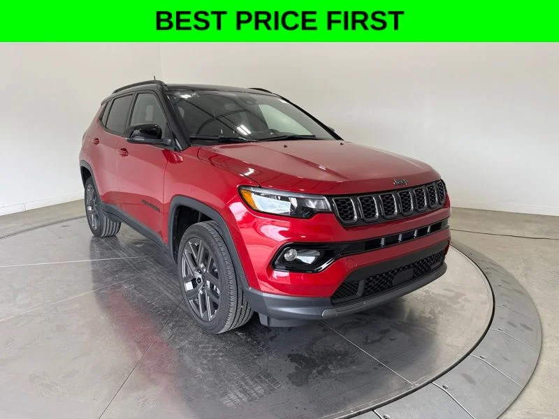New 2026 Red Hot Pearl-Coat Exterior Paint Jeep Limited image 1