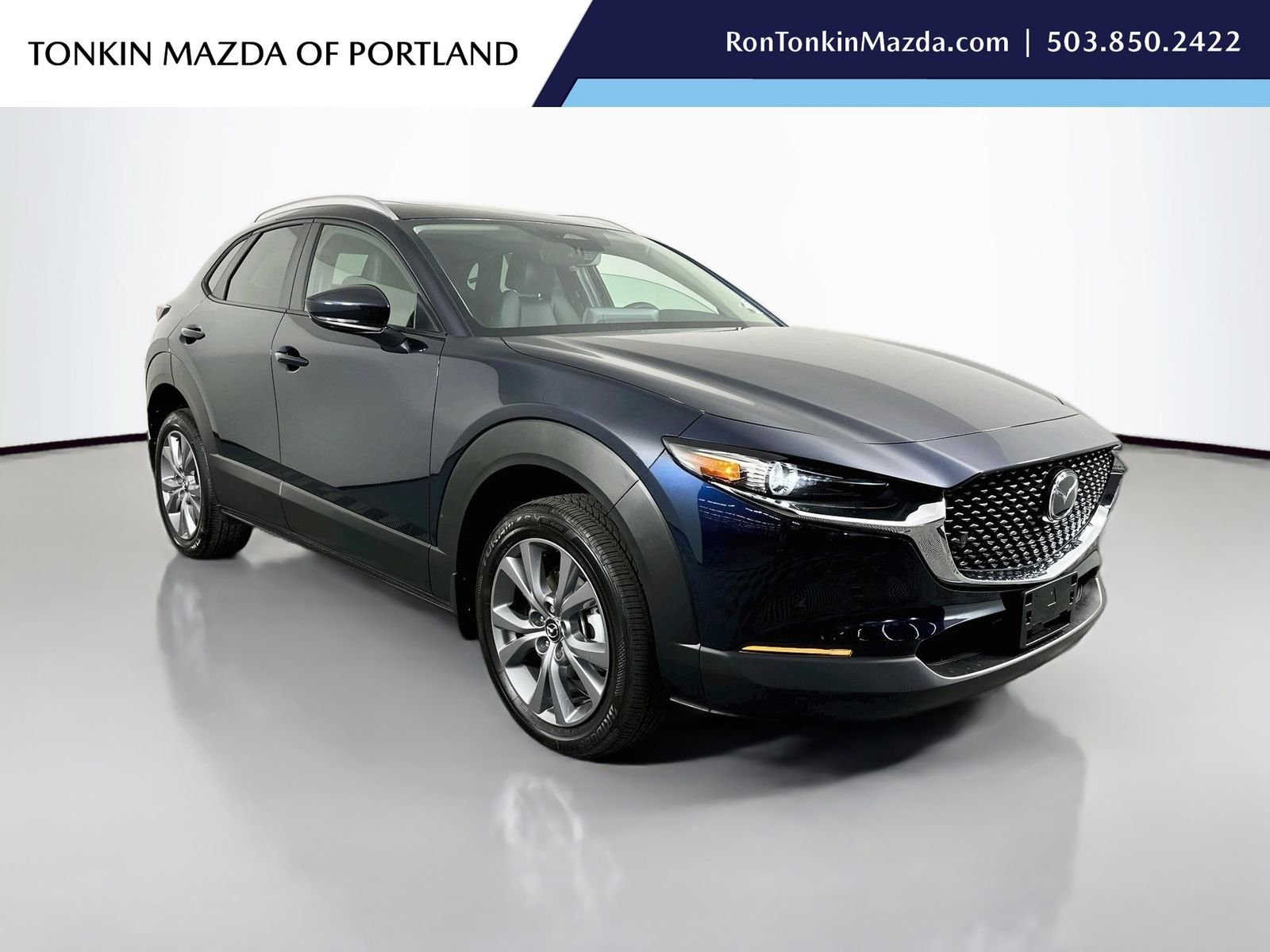 New 2026 Deep Crystal Blue Mica Mazda 2.5 S Preferred AWD image 1