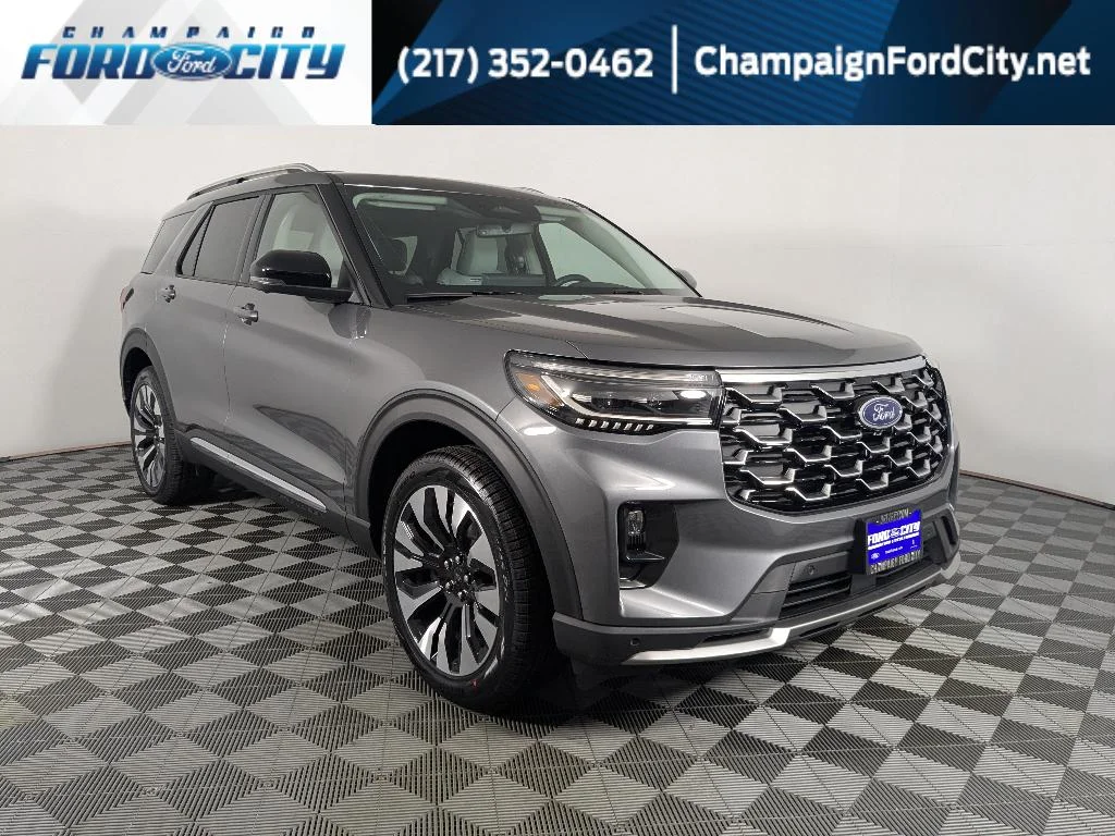 New 2026 CARBONIZED GRAY METALLIC Ford Platinum image 1