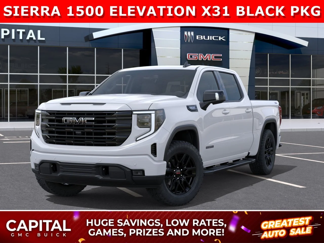 New 2026 Summit White GMC Elevation image 1