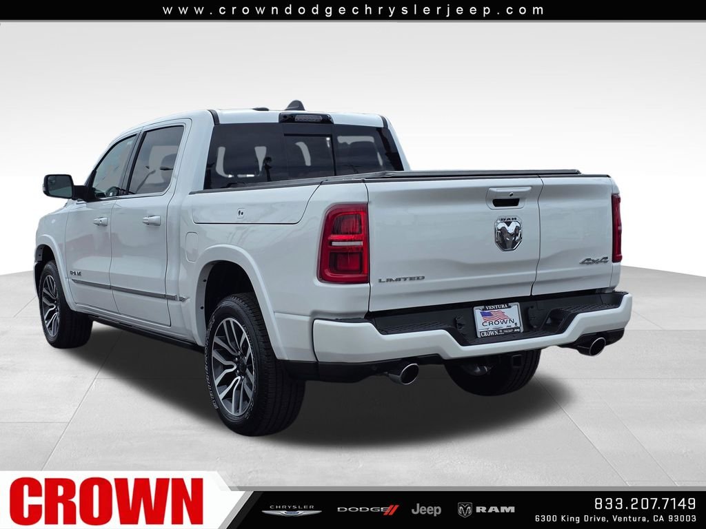 New 2026 Ivory White Tri-Coat Pearlcoat RAM Limited image 7