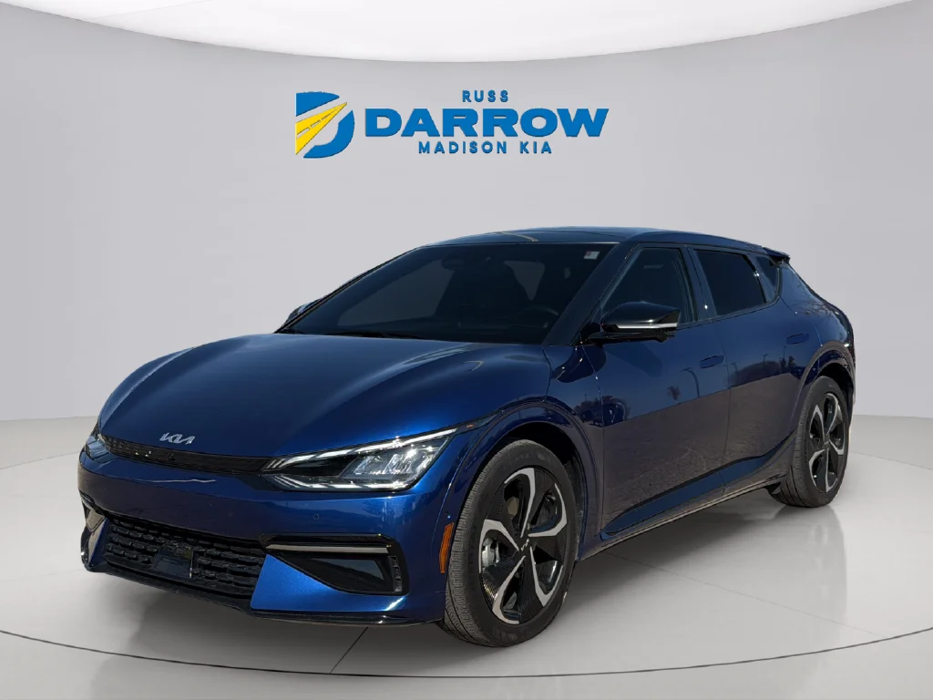 Certified Used 2024 Yacht Blue Kia GT-Line image 1