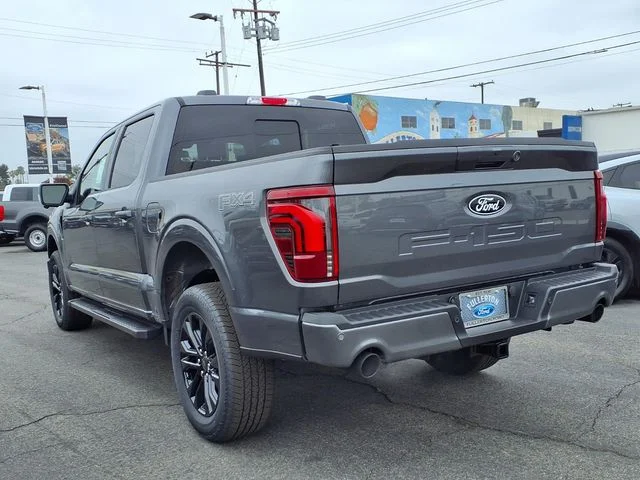 New 2026 Carbonized Gray Metallic Ford Lariat image 4