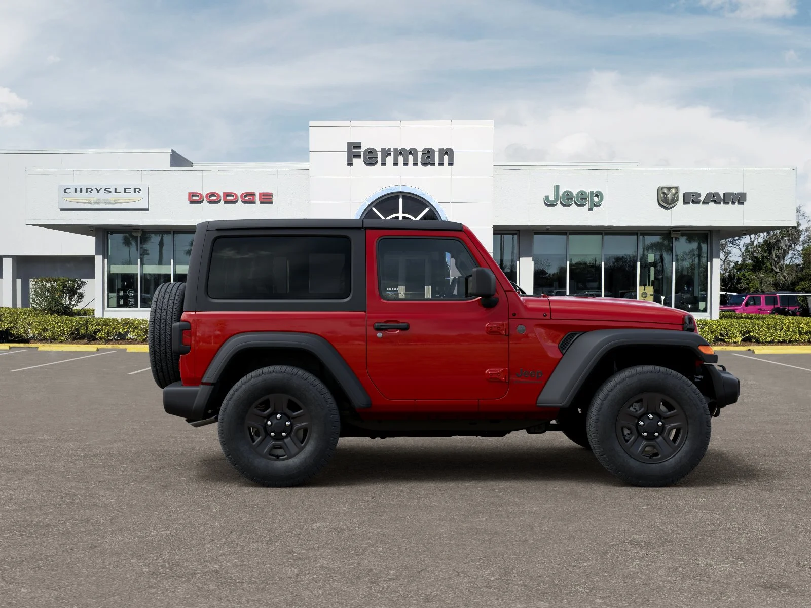 New 2026 Firecracker Red Clearcoat Jeep SPORT image 53