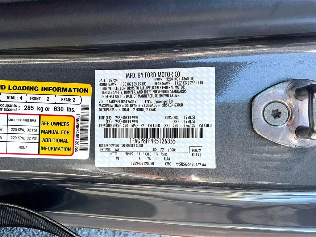 Used 2024 Gray Ford GT Premium image 33