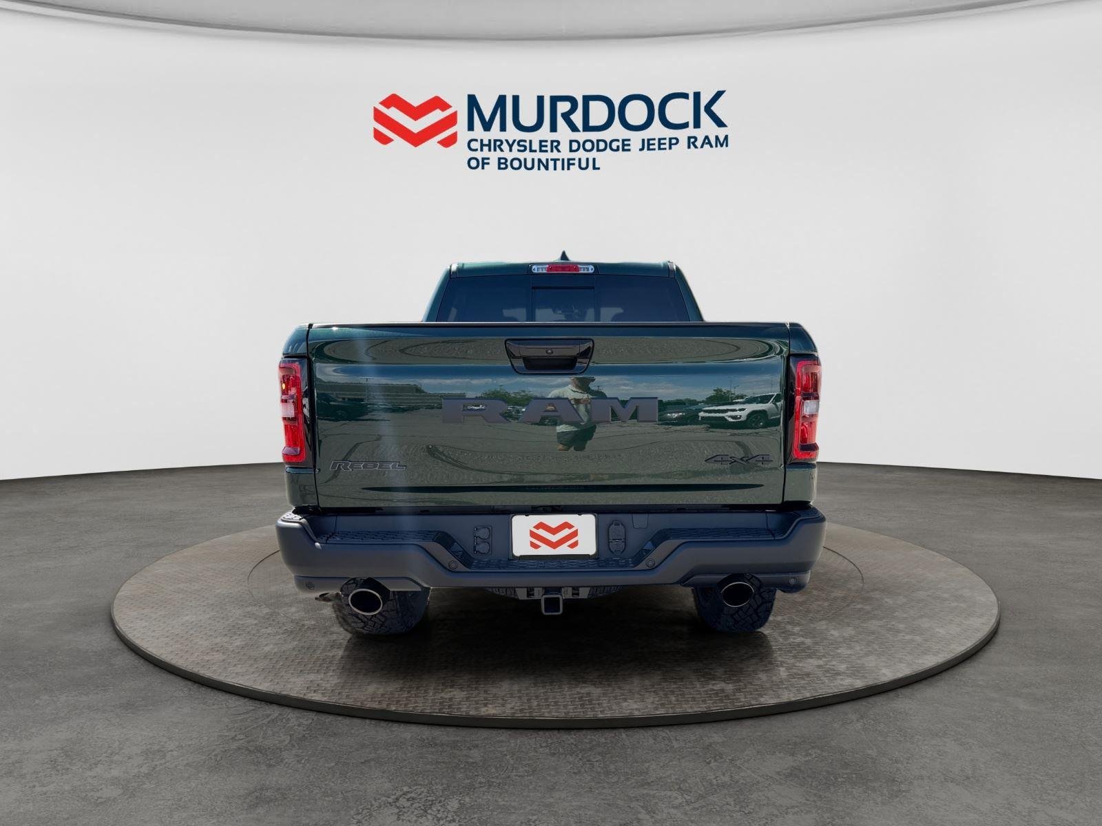 New 2026 Serrano-Green Metallic Exterior Paint RAM Rebel image 4