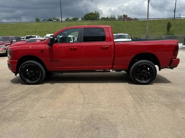 New 2026 Flame Red Clear-Coat Exterior Paint RAM Laramie image 12