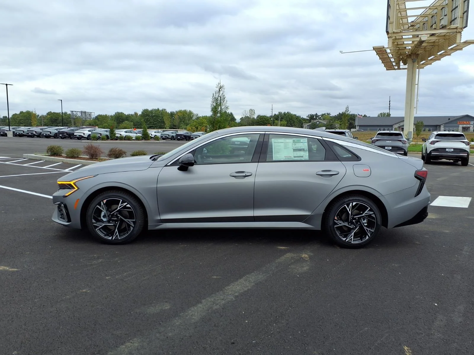 New 2026 Steel Matte Gray Kia GT-Line FWD image 18