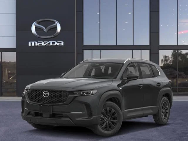 New 2026 Machine Gray Metallic Mazda Preferred AWD image 1