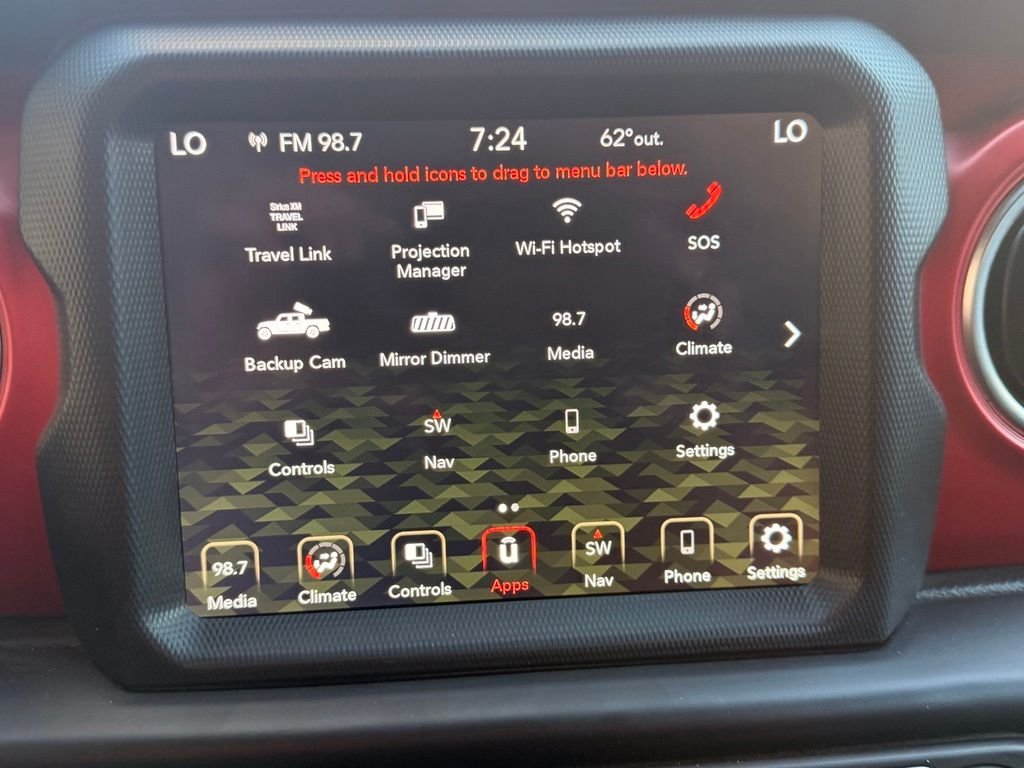 Used 2022 Hydro Blue Pearlcoat Jeep Rubicon image 15