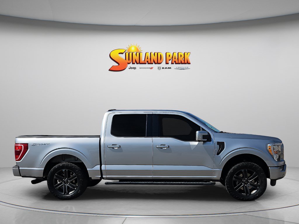 Used 2022 Silver Metallic Ford XLT image 6