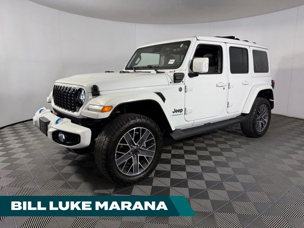 Certified Used 2024 White Jeep High Altitude 4xe image 1
