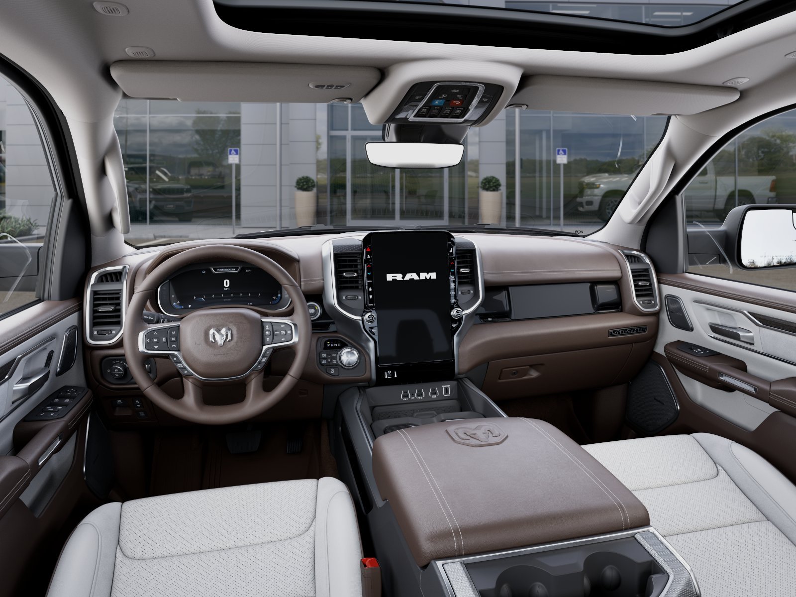 New 2026 Granite Crystal Metallic Clear-Coat Exterior Paint RAM Laramie image 14