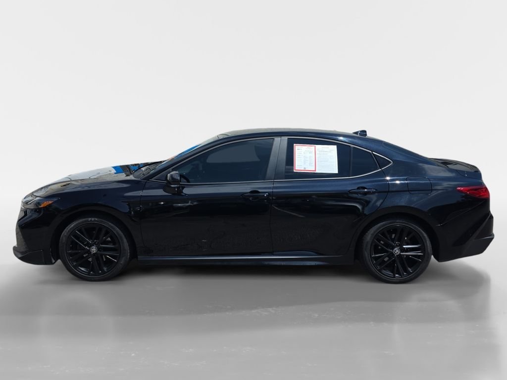 Used 2025 Midnight Black Metallic Toyota SE image 7