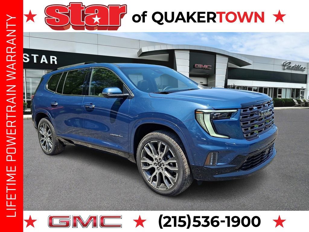 Downpour Metallic 2026 GMC Acadia Denali Ultimate AWD SUV / Crossover Four-Wheel Drive