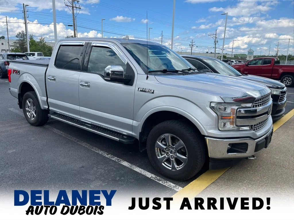 Used 2018 Silver Ford Lariat image 1