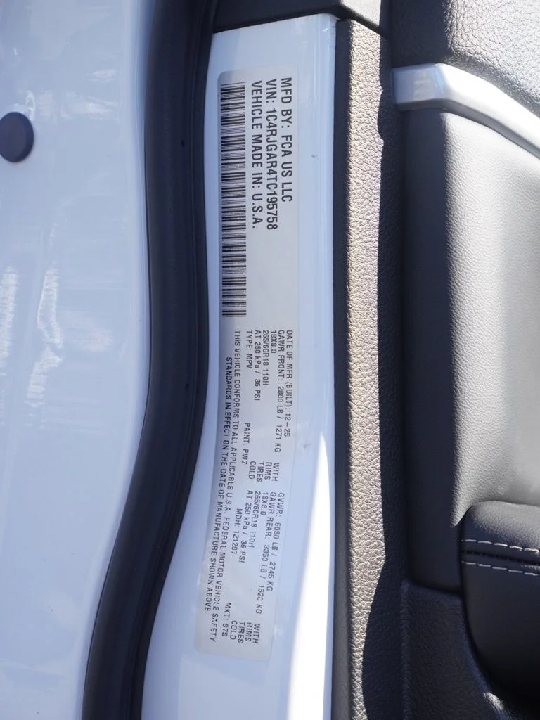 New 2026 Bright White Clearcoat Jeep Altitude image 31