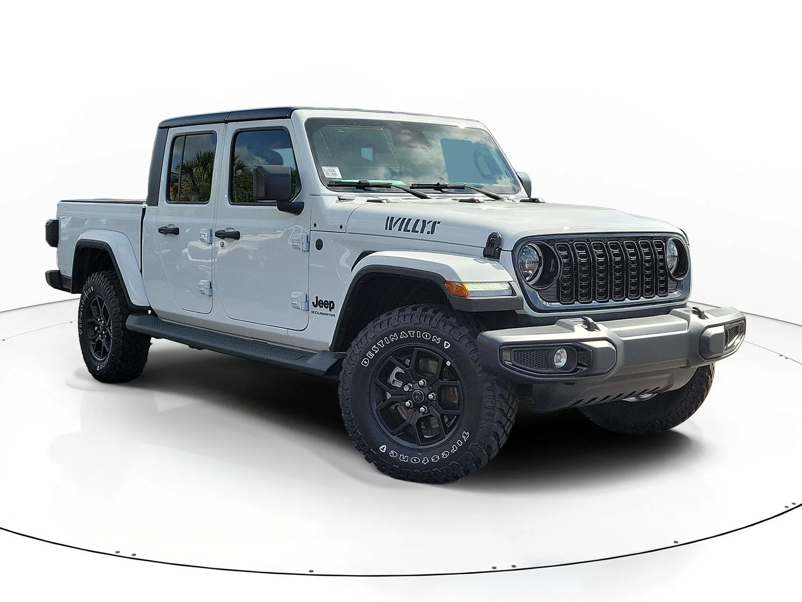 New 2026 Bright White Clearcoat Jeep Willys image 1