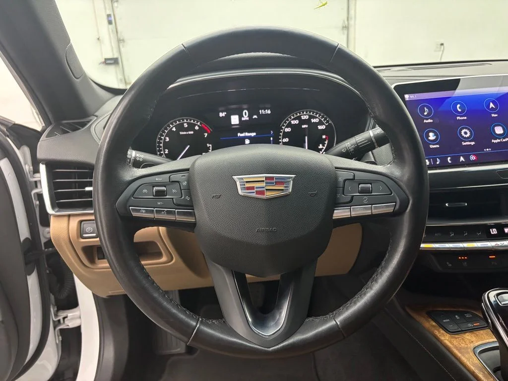 Used 2022 White Cadillac Premium Luxury image 19