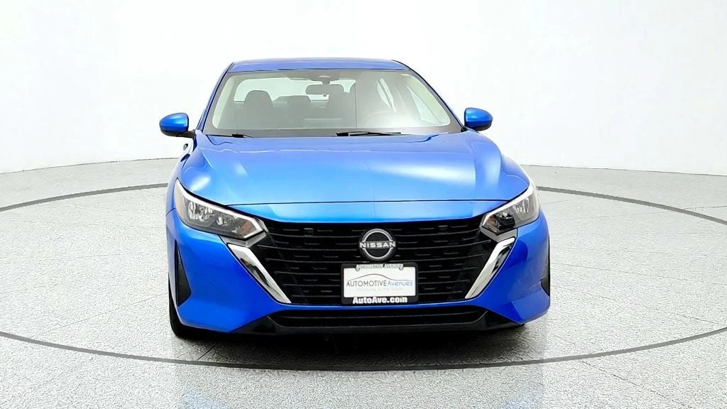 Used 2024 Electric Blue Metallic Nissan SV CVT image 2