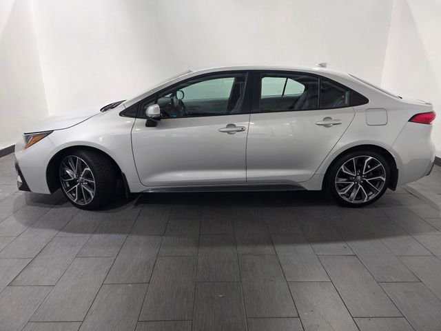 Certified Used 2022 Silver Toyota SE image 4