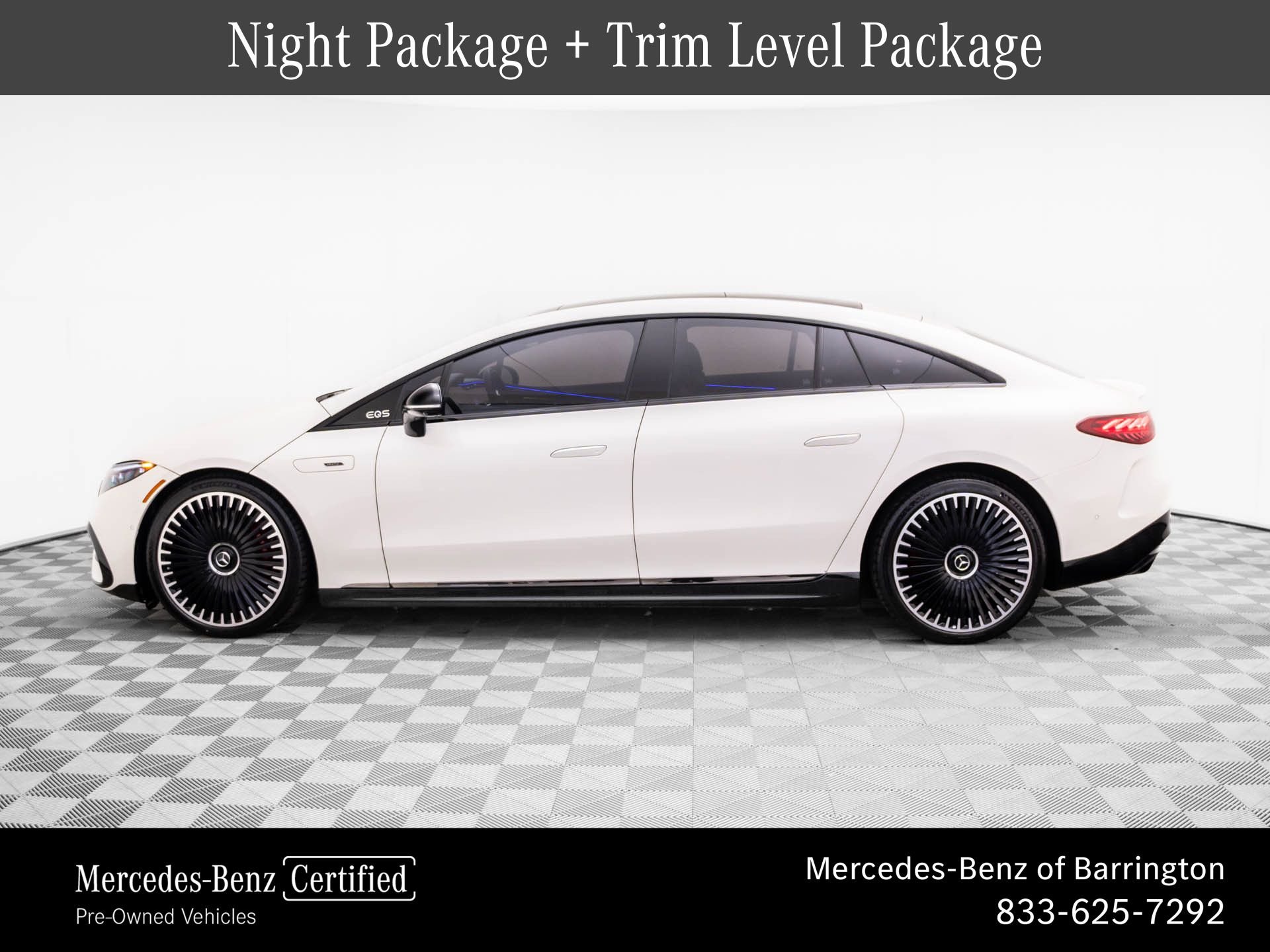 Certified 2023 Mercedes-Benz EQS AMG EQS 53 with VIN W1KCG5FB2PA042341 for sale in Barrington, IL