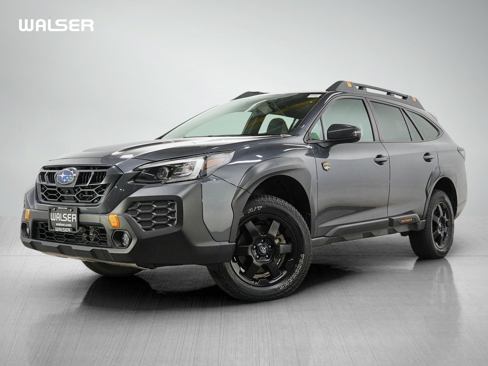 Used 2024 Magnetite Gray Metallic Subaru Wilderness image 1
