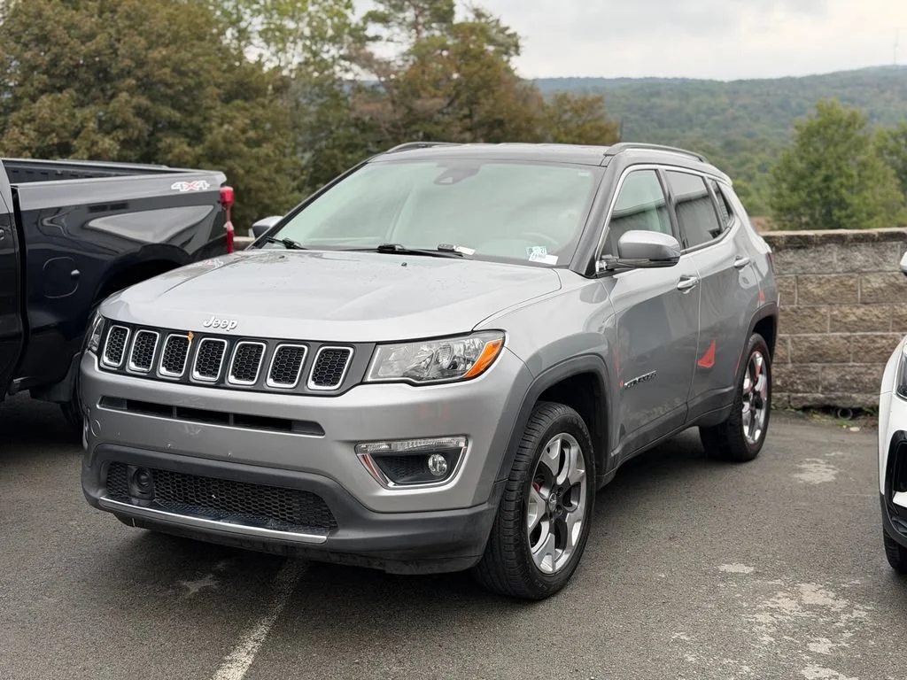 Used 2021 Jeep Compass Limited with VIN 3C4NJDCB5MT573248 for sale in Forest City, PA