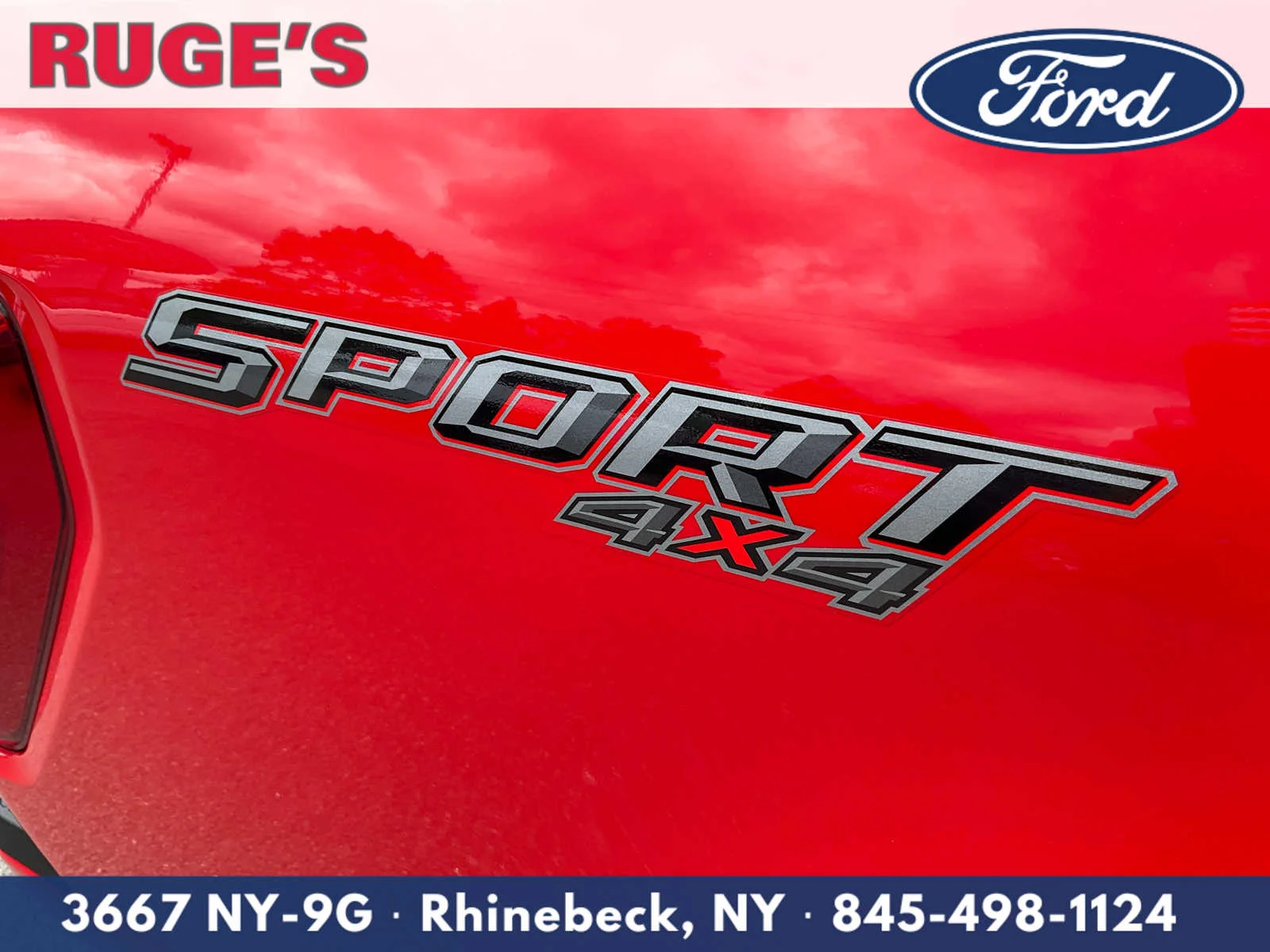 Used 2023 Race Red Ford XLT image 10