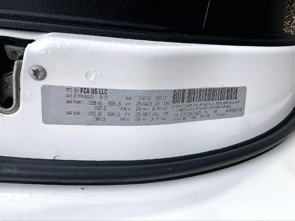 Used 2020 Bright White Clearcoat Chrysler Touring L image 29