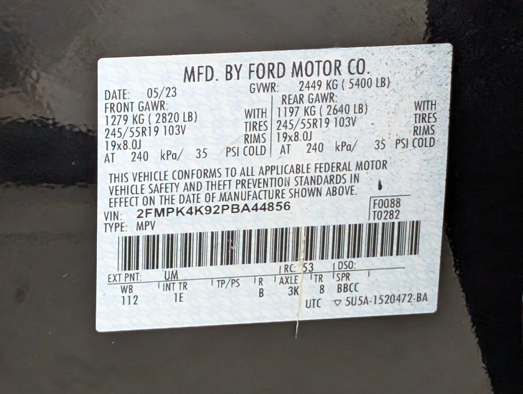 Certified Used 2023 Agate Black Metallic Ford Titanium image 25