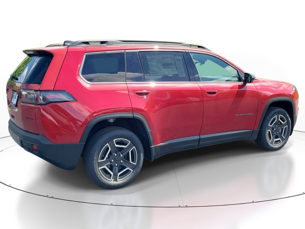 New 2026 Red Hot Pearl-Coat Exterior Paint Jeep Limited image 4