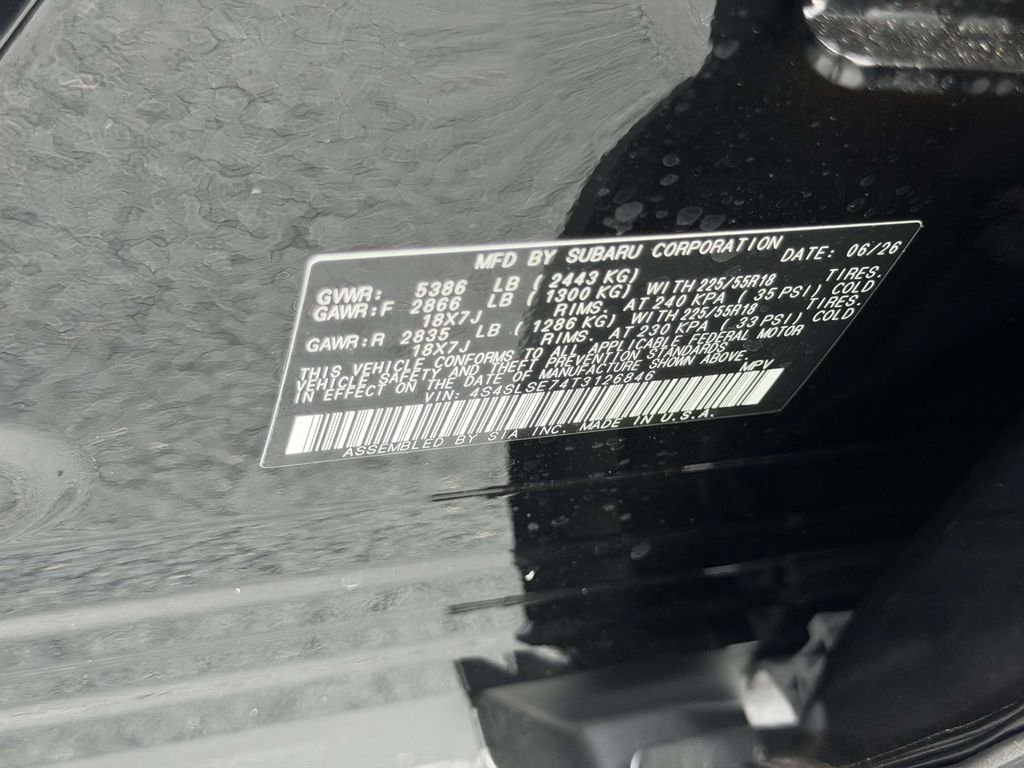 New 2026 CRYSTAL BLACK SILICA Subaru Premium Hybrid image 25