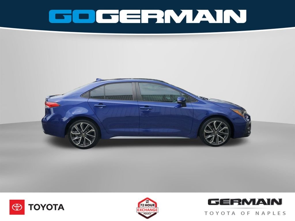 Used 2020 Blue Toyota SE image 7