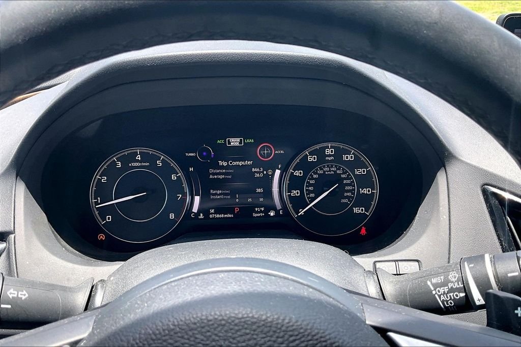 Used 2020 Black Acura Advance Package image 11
