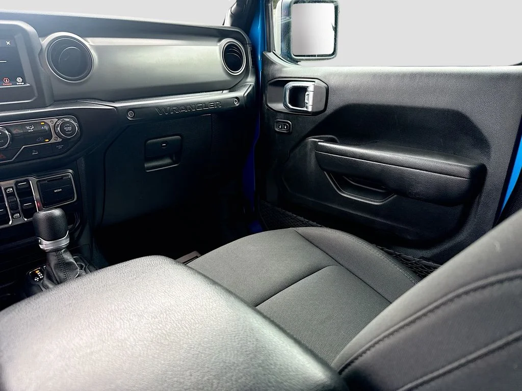 Used 2022 Blue Jeep Unlimited Sport S image 26