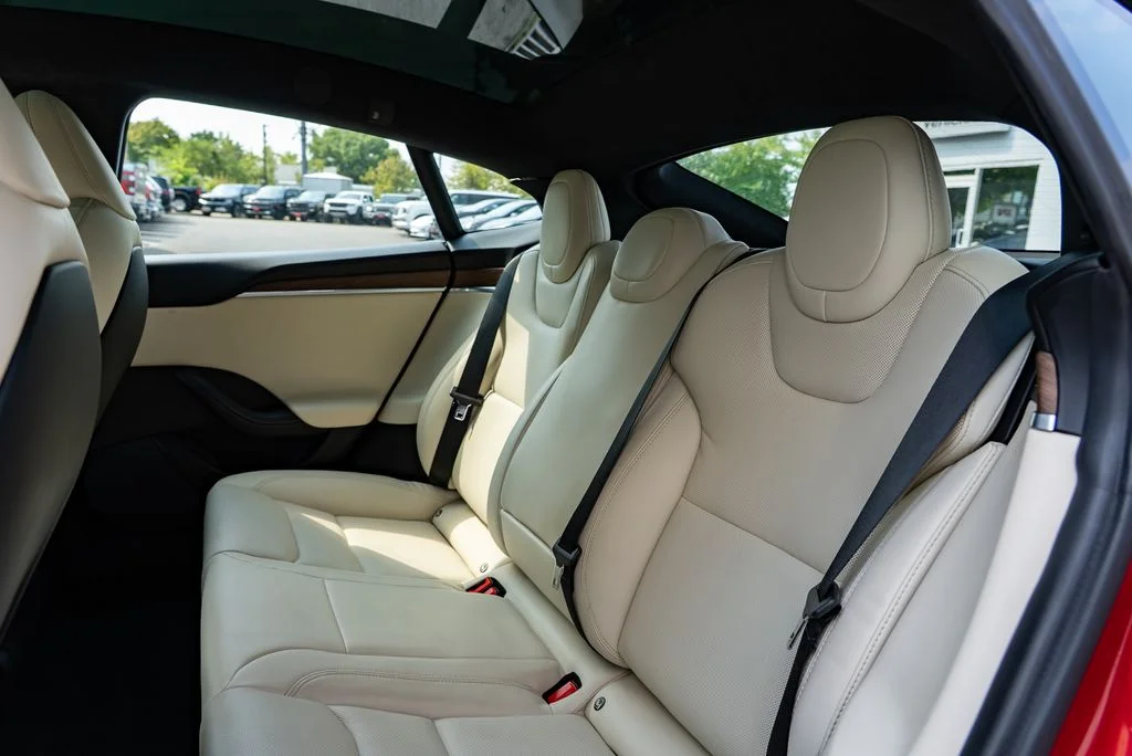 Used 2022 Red Tesla Base image 19