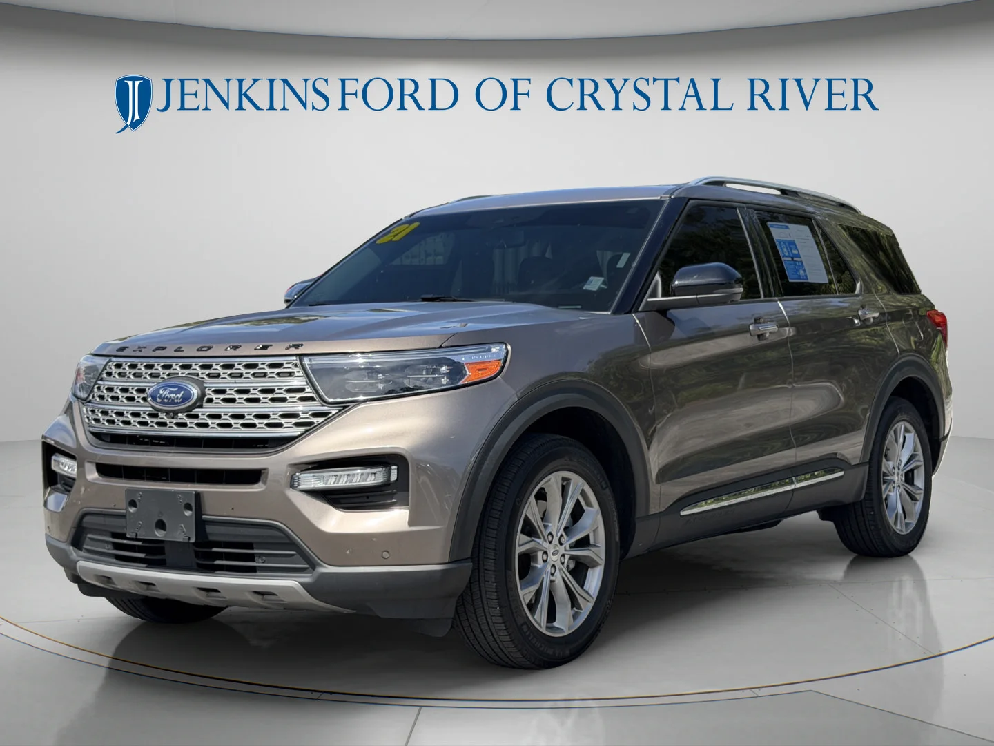Used 2021 Stone Gray Metallic Ford Limited image 9