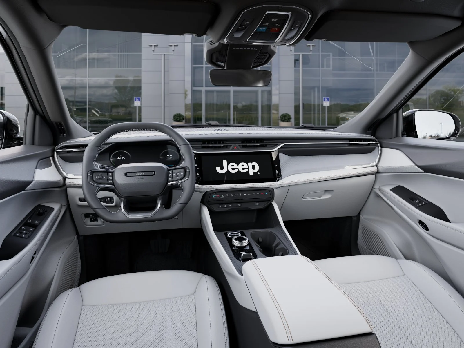 New 2026 Bright White Clear-Coat Exterior Paint Jeep Limited image 40