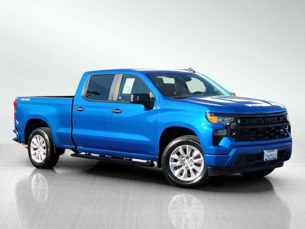 2023 Chevrolet Silverado 1500 Custom Crew Cab for sale - Stock #C4782 - Blue - Used at My True Fleet