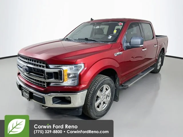 Used 2019 Ruby Red Metallic Tinted Clearcoat Ford XLT image 3