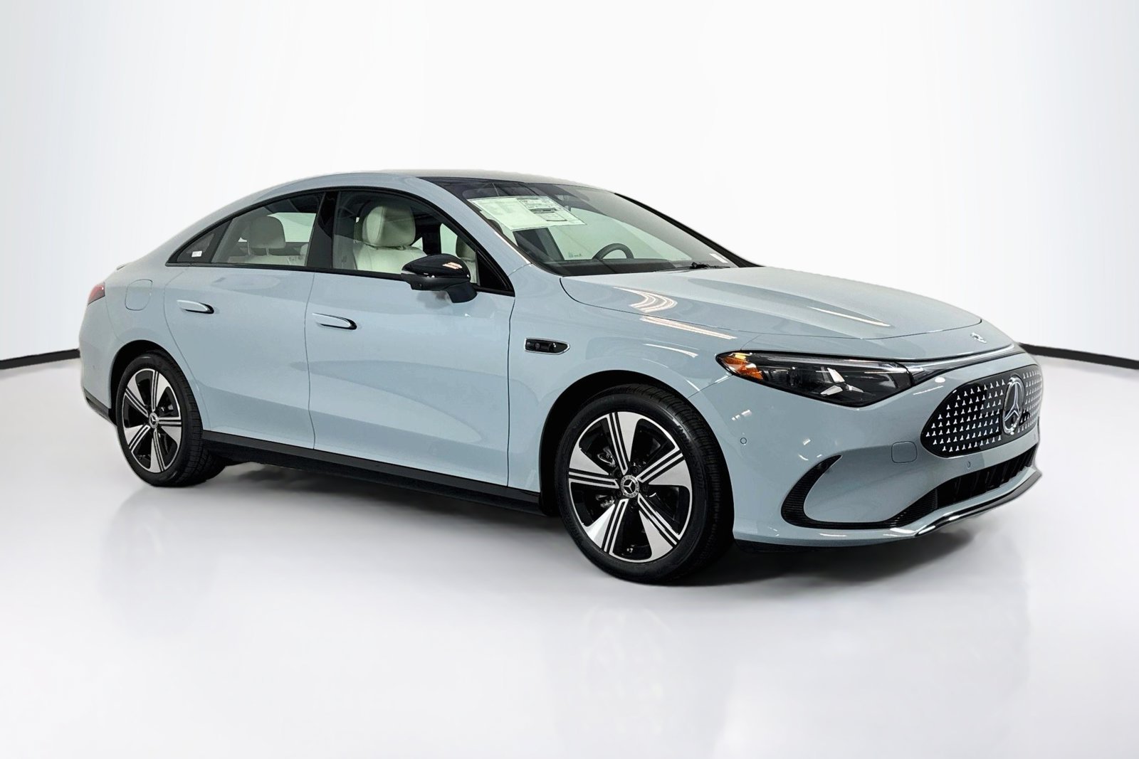 New 2027 Liquid Crystal Green Mercedes-Benz CLA 250+ Electric image 3