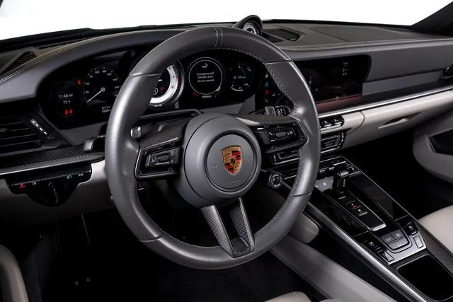Used 2022 Gentian Blue Metallic Porsche Turbo S image 32