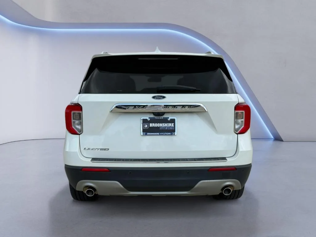 Used 2022 Star White Metallic Tri-Coat Ford Limited image 5