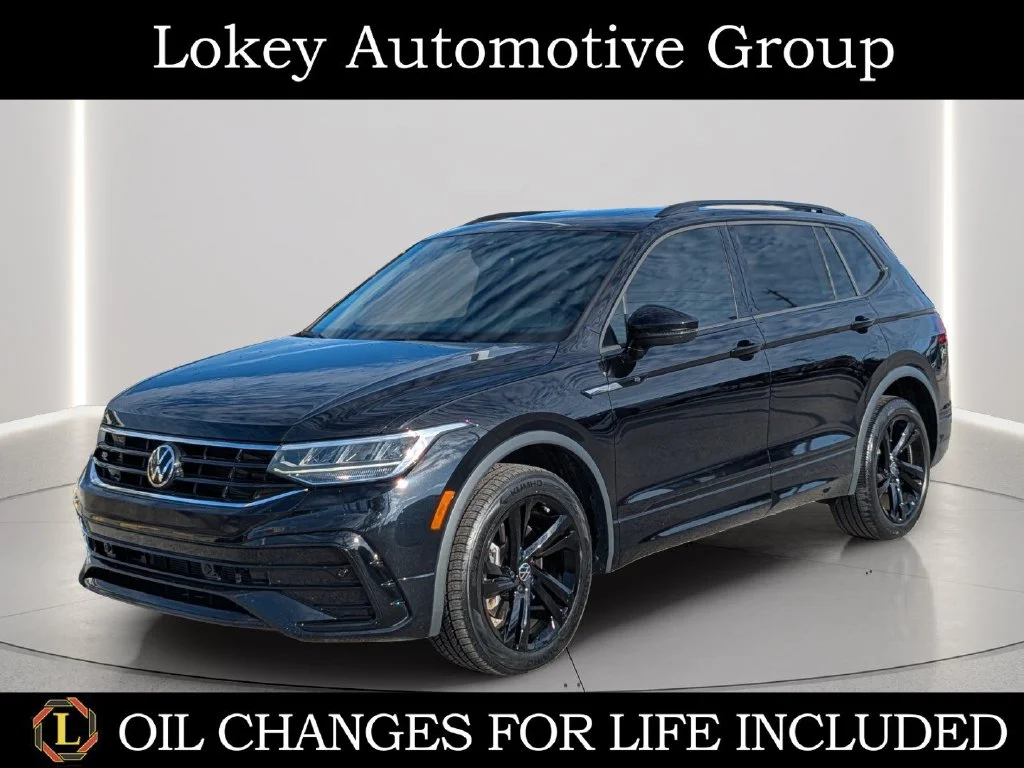 Certified Used 2023 Black Volkswagen 2.0T SE R-Line Black image 1