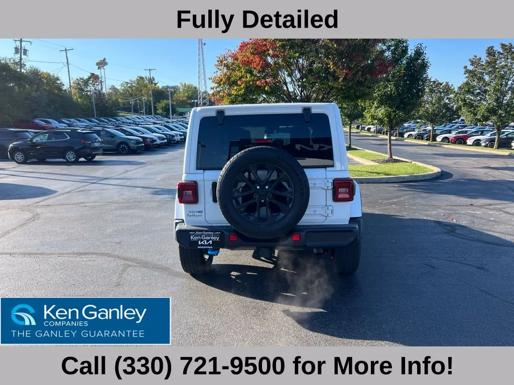 Used 2024 White Jeep Sahara 4xe image 6
